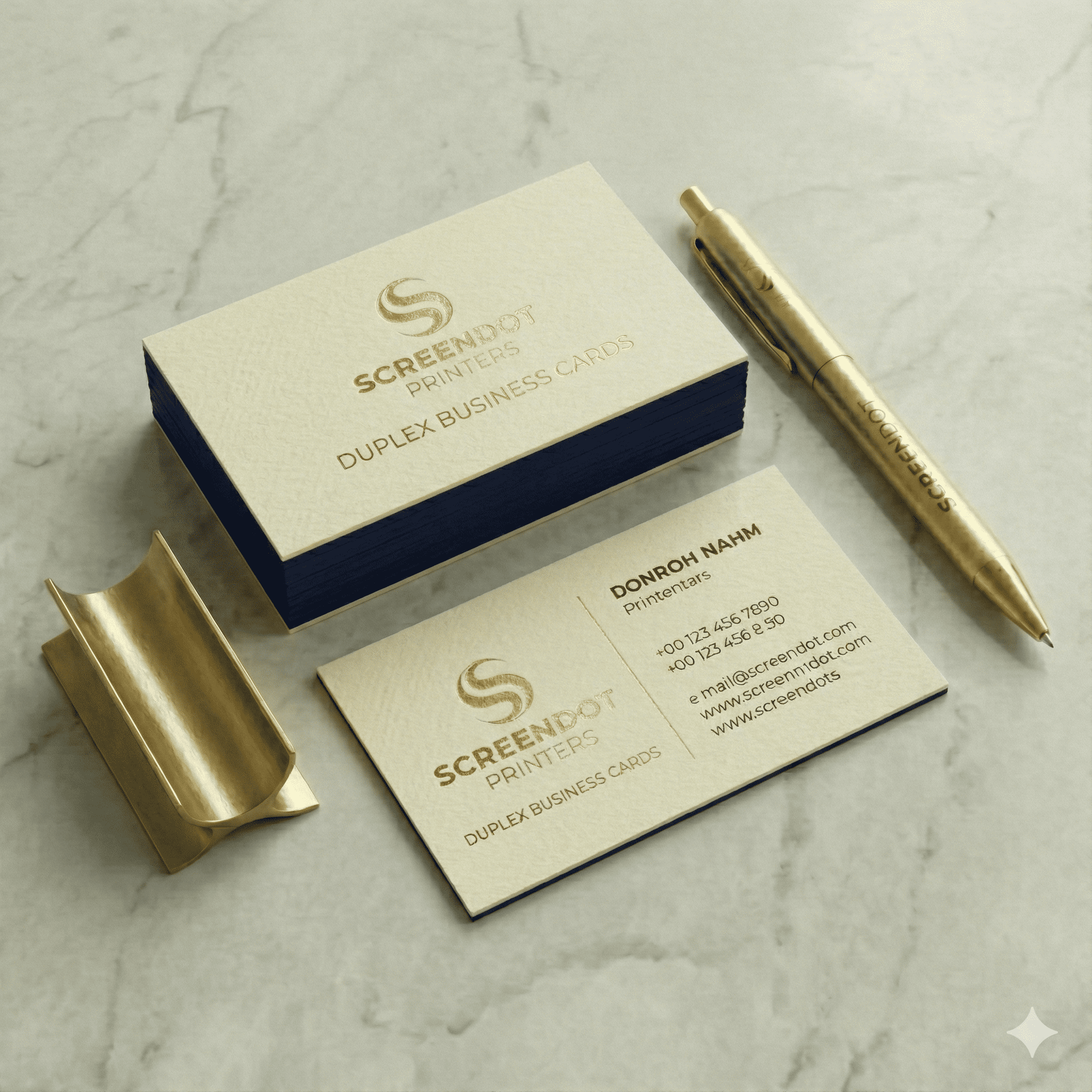 Duplex Business Cards